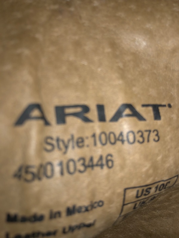 Photo 1 of ARIAT Men's Standout Western Boot 10 Dusted Wheat/Rusted Fence