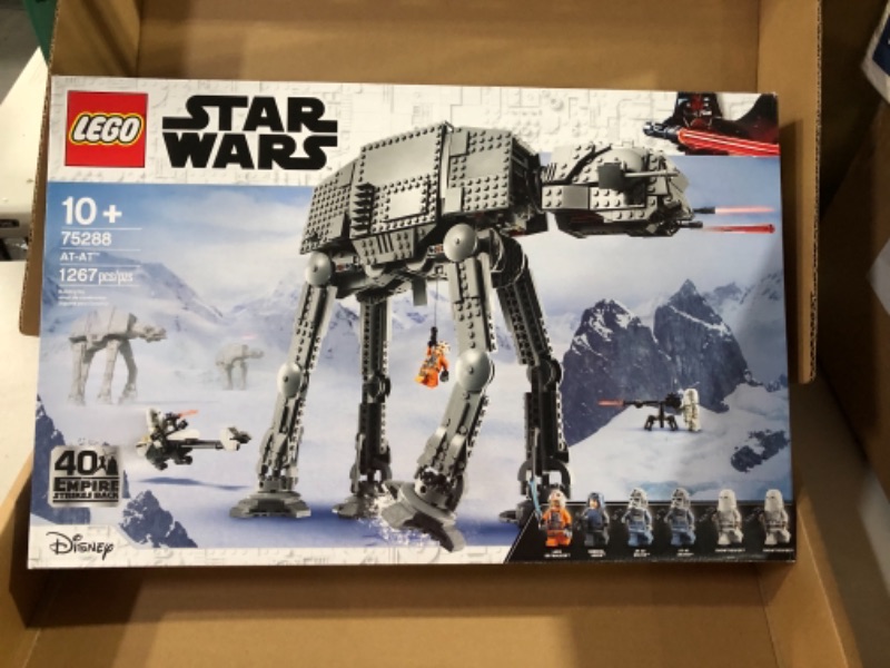 Photo 2 of LEGO Star Wars at-at 75288 Building Kit, Fun Building Toy for Kids to Role-Play Exciting Missions in The Star Wars Universe and Recreate Classic Star Wars Trilogy Scenes (1,267 Pieces) Frustration-Free Packaging