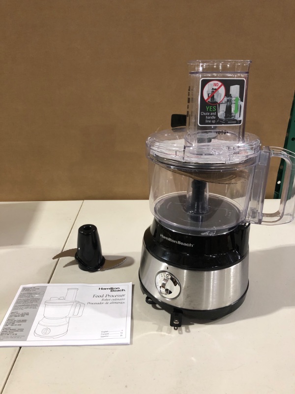 Photo 2 of Hamilton Beach 10-Cup Food Processor, with Bowl Scraper (70730)