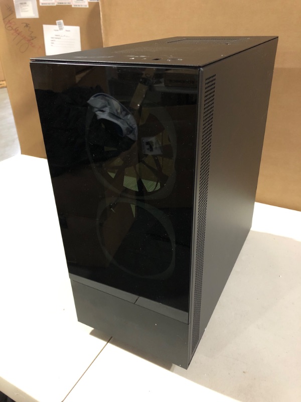 Photo 1 of NZXT H510 Elite - CA-H510E-B1 - Premium Mid-Tower ATX Case PC Gaming Case - Black & Corsair Vengeance RGB PRO 16GB (2x8GB) DDR4 3200MHz C16 LED Desktop Memory - Black Black H510 Elite i-Series Case + 16GB (2x8GB) Desktop Memory