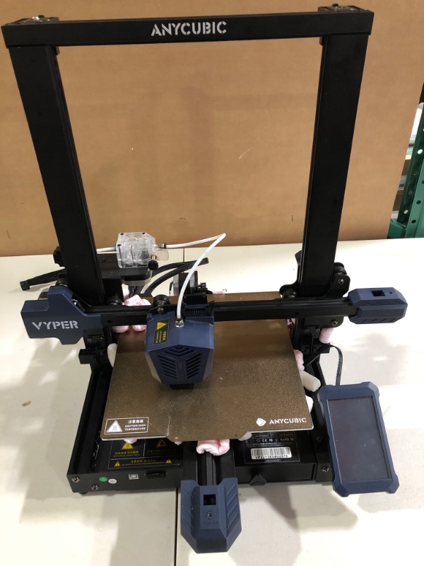 Photo 2 of ANYCUBIC Vyper, Upgrade Intelligent Auto Leveling 3D Printer with TMC2209 32-bit Silent Mainboard, Removable Magnetic Platform, Large 3D Printers with 9.6" x 9.6" x 10.2" Printing Size