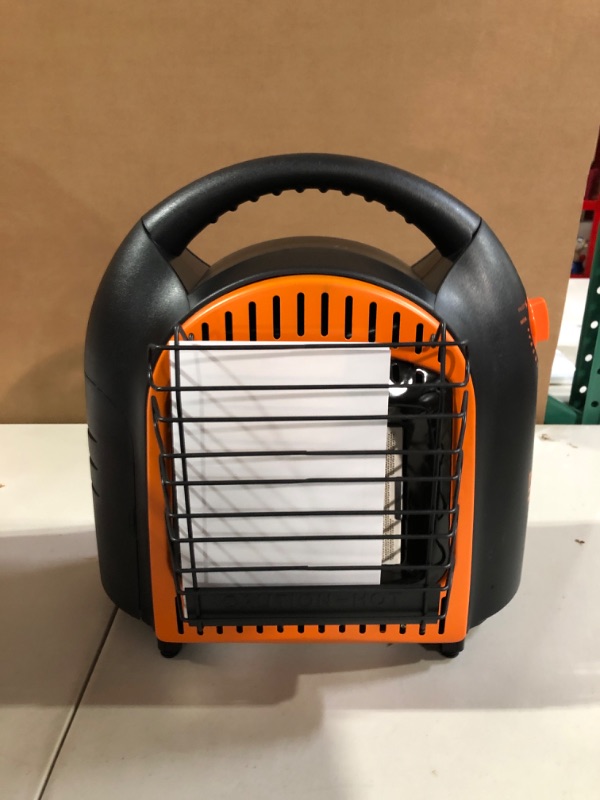 Photo 1 of BLUU Propane Heater for Outdoor and Indoor Use 10,000 BTU with Thermostat, Portable Tent Heaters for Camping, Patio, Garage, Tip-Over & Overheat Protection for Safe CSA Compliance (Orange) 10000BTU Orange