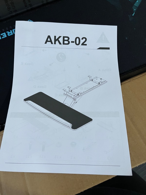 Photo 2 of EUREKA ERGONOMIC Adjustable Mouse & Keyboard Tray 28x10'' 