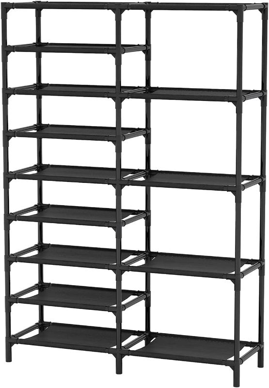 Photo 3 of  9 Tiers Shoe Rack, Stackable Shoe Tower Sho