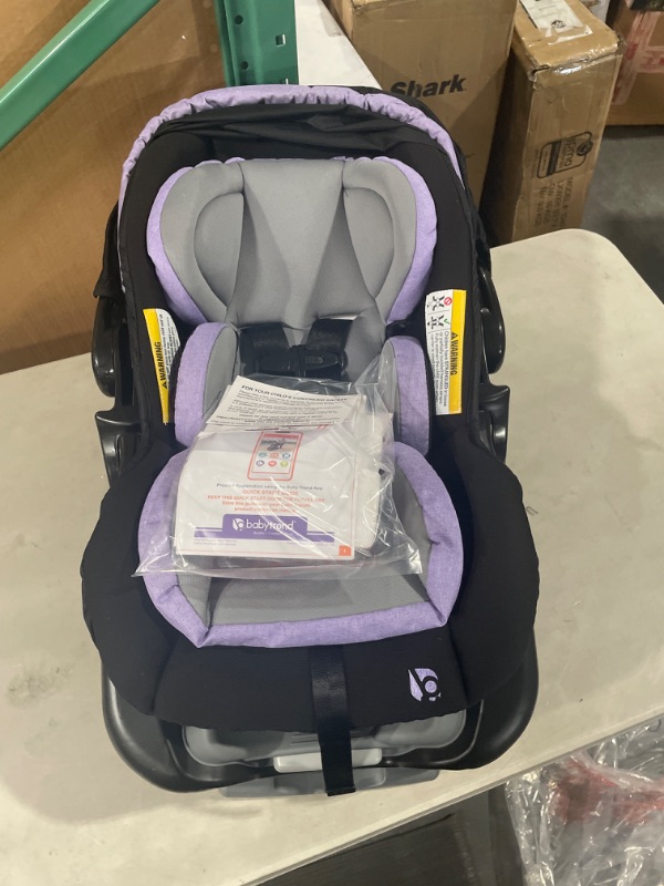 Photo 2 of Baby Trend Secure Snap Tech 35 Infant Car Seat, Lavender Ice 16.5x16.25x28.5 Inch (Pack of 1)