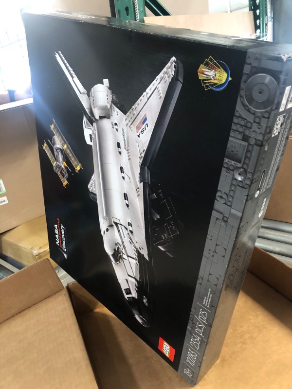 Photo 3 of LEGO Icons NASA Space Shuttle Discovery 10283 Building Set for Adults (2354 Pieces) Frustration-Free Packaging