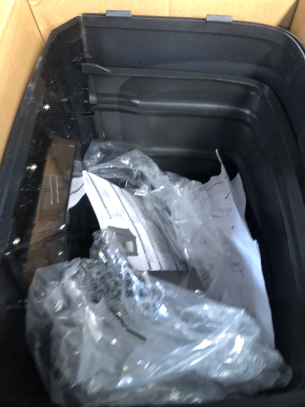 Photo 3 of (doesnt turn on) Fellowes 12C15 12 Sheet Cross-Cut Paper Shredder for Home and Office with Safety Lock 12 Sheet Paper Shredder