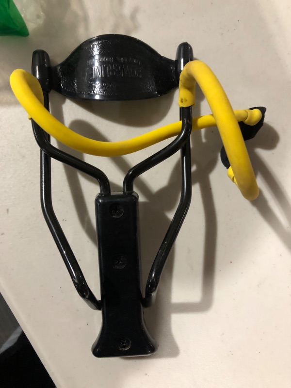 Photo 2 of ***SEE CLERK NOTES**
Inscape Data Slingshots 1pcs Yellow/Black, 8 Inch Slingshot