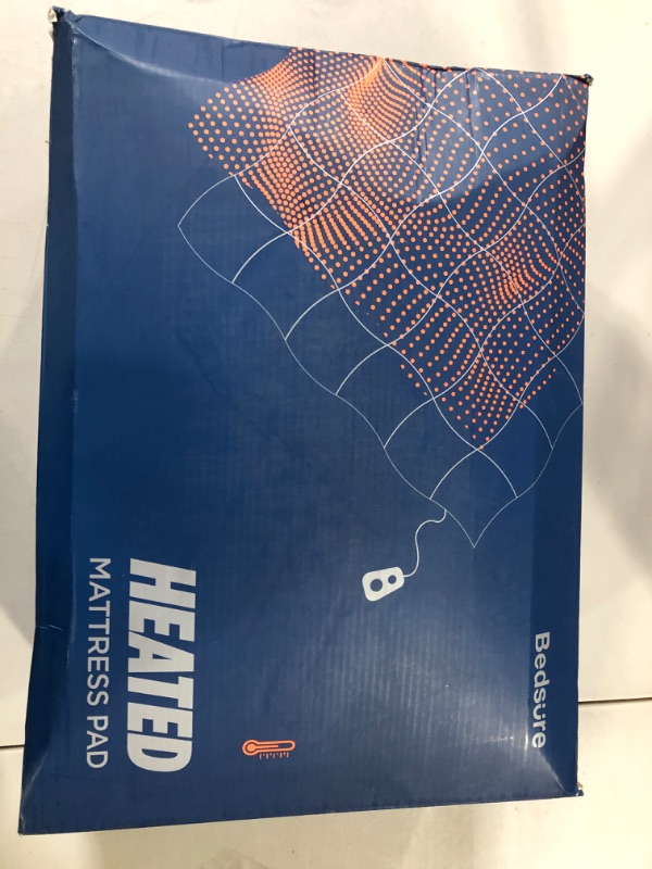 Photo 1 of Bedsure Heated Mattress Pad King Size - Electric Mattress Pad with Dual Control and 4 Heat Settings, Coral Fleece Bed Warmer with10 hr Timer & Auto Shut Off (King, 78"x80")