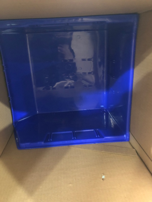 Photo 2 of Akro-Mils Bins Unbreakable/Waterproof 16-1/2"x18"x11" Blue 
3 in box