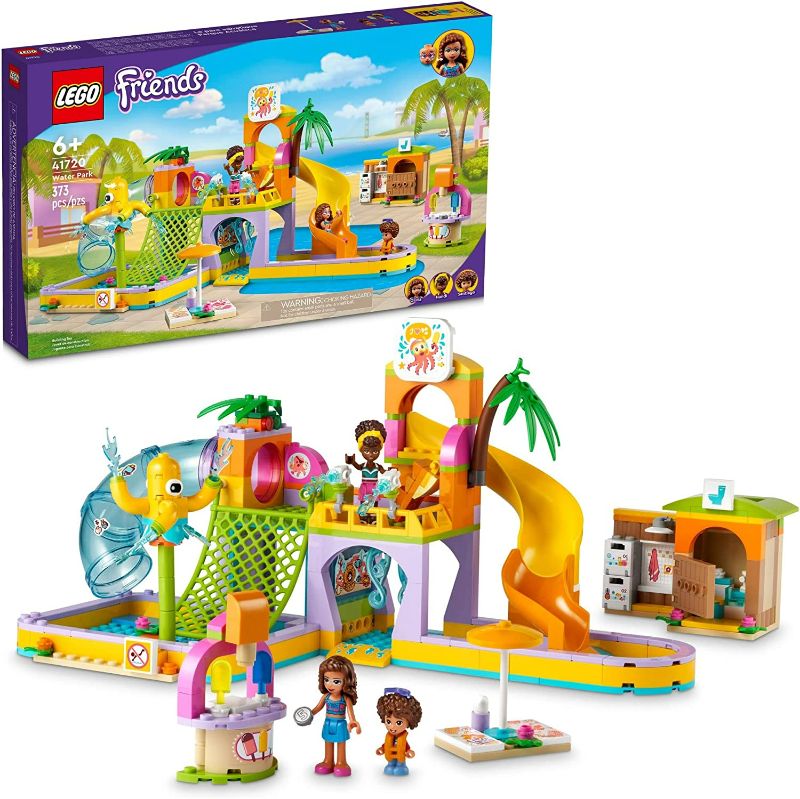 Photo 1 of LEGO Friends Water Park 41720 Toy Building Toy Set for Girls, Boys, and Kids Ages 6+ (373 Pieces)