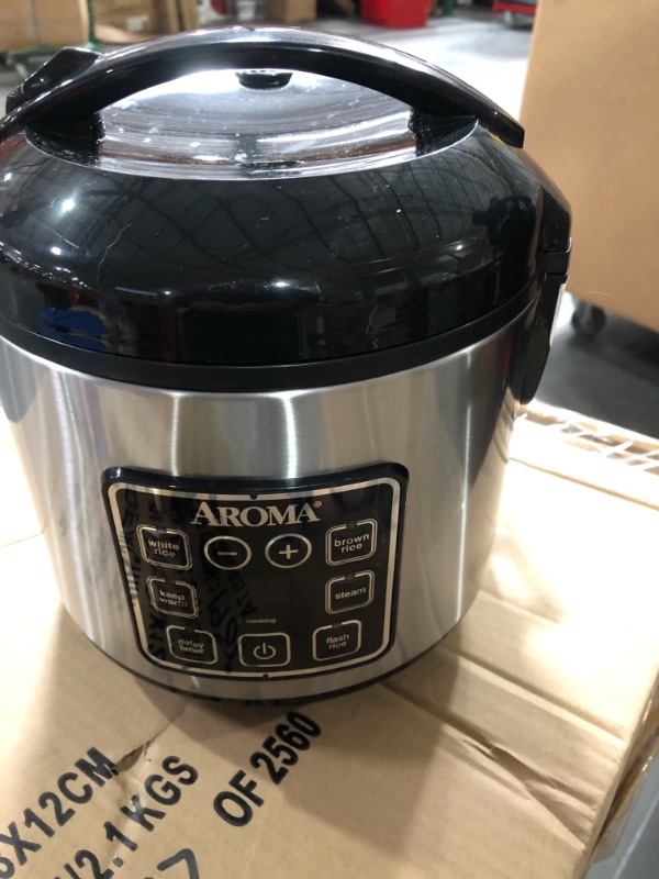 Photo 2 of Aroma Housewares ARC-914SBD Digital Cool-Touch Rice Grain Cooker and Food Steamer