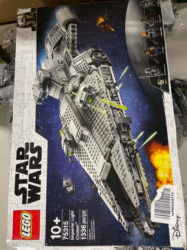 Photo 3 of LEGO Star Wars: The Mandalorian Imperial Light Cruiser 75315 Awesome Toy Building Kit for Kids, Featuring 5 Minifigures; New 2021 (1,336 Pieces) Frustration-Free Packaging