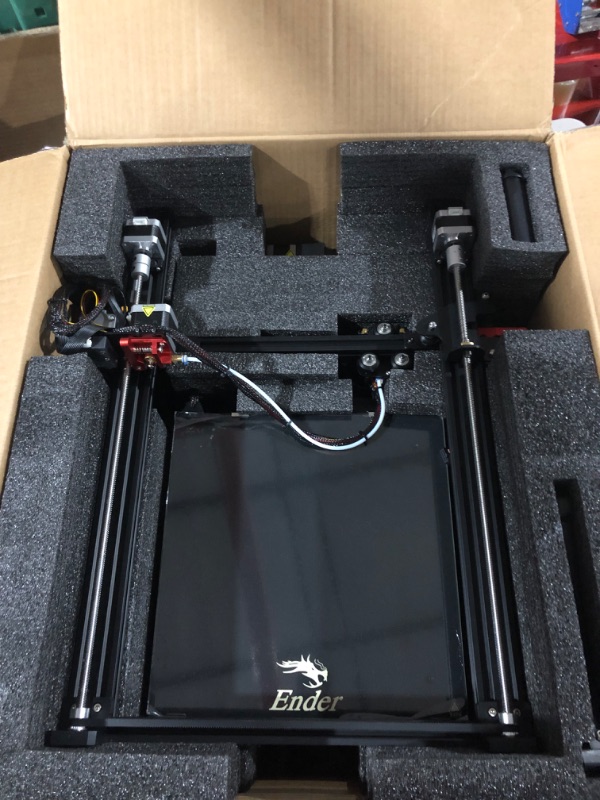 Photo 3 of Official Creality Ender 3 Max Neo, Large 3D Printer with All Metal Direct Drive Extruder, Dual Z-Axis, CR Touch Auto-Leveling, Upgraded Ender 3 Max for DIY Home and School, 300×300×320mm