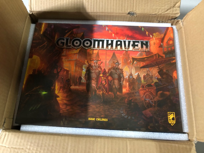 Photo 2 of Cephalofair Games: Gloomhaven, Award-Winning Strategy Board Game, For 1 to 4 Players, 60 to 120 Minute Play Time