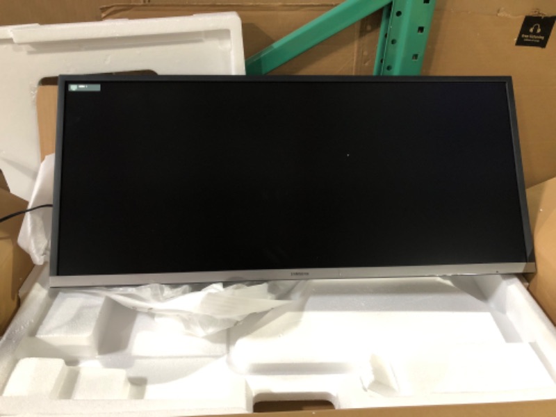 Photo 3 of Samsung 34" Class Ultrawide Monitor with 21:9 Wide Screen, S34J552WQNXZA