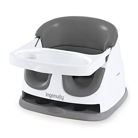 Photo 1 of Ingenuity Baby Base 2-in-1 Booster Feeding and Floor Seat with Self-Storing Tray,