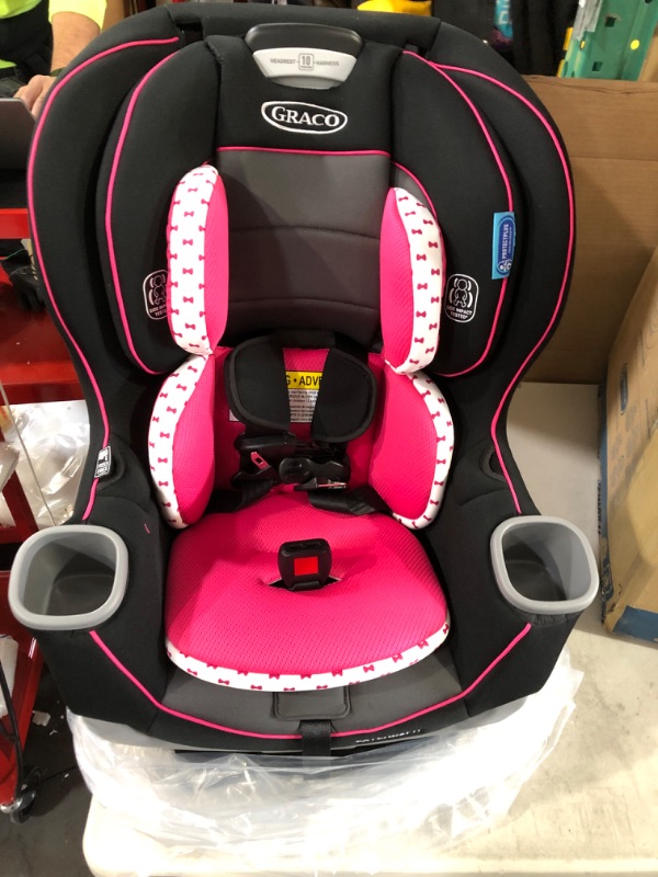 Photo 2 of Graco Extend2Fit Convertible Car Seat, Ride Rear Facing Longer with Extend2Fit, Kenzie 2-in-1 Kenzie