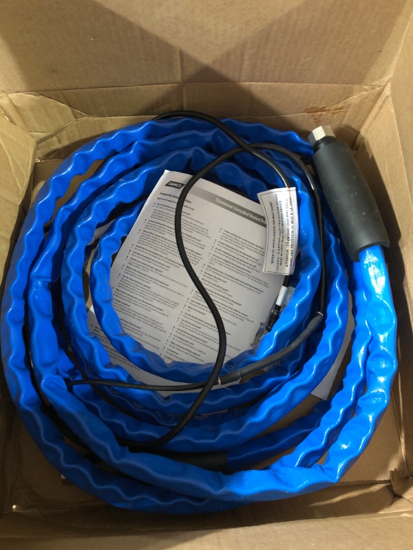 Photo 2 of Camco Heated Drinking Water Hose, - 20° F, 25-Foot, 5/8-Inch ID 25' Cold Weather (Freeze Protection to - 20?F) 