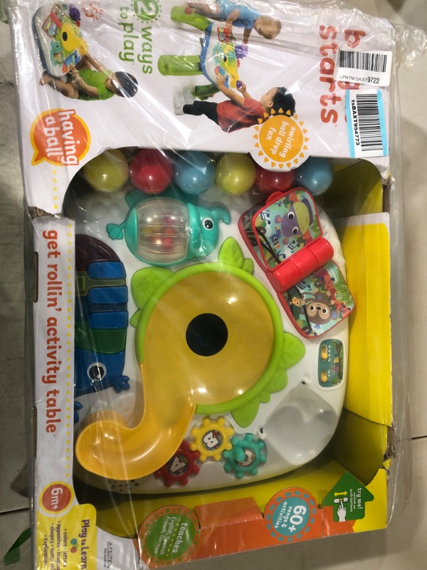 Photo 2 of Bright Starts Having a -Ball Get Rollin' Activity Table, Ages 6 months +