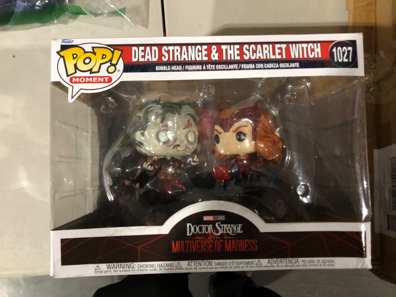 Photo 2 of Funko Pop! Moment Marvel: Doctor Strange Multiverse of Madness - Dead Strange and Scarlet Witch, Multicolor, 60915