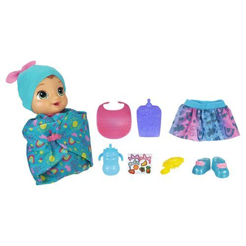 Photo 1 of Baby Alive Baby Grows up Growing and Talking Baby Doll 1 Surprise Doll 8 Accessories