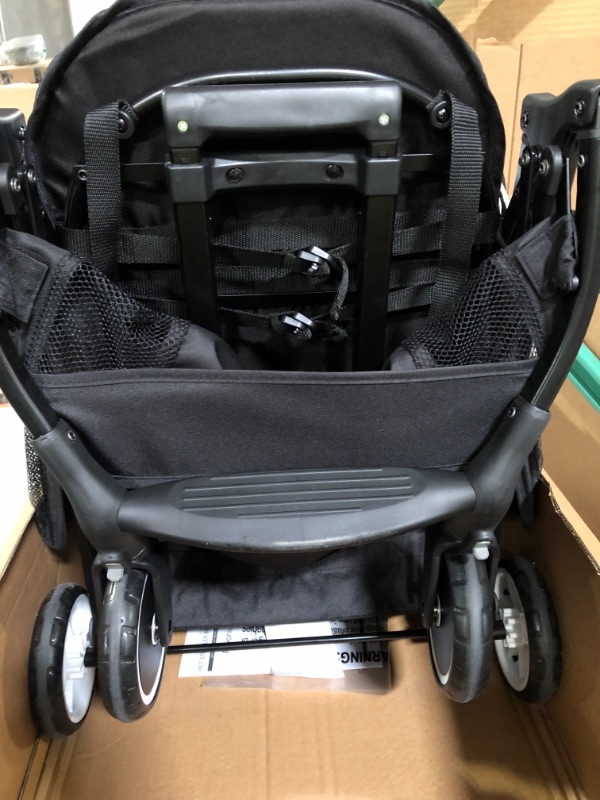 Photo 3 of Favonius poupee Foldable Pet Stroller, Black