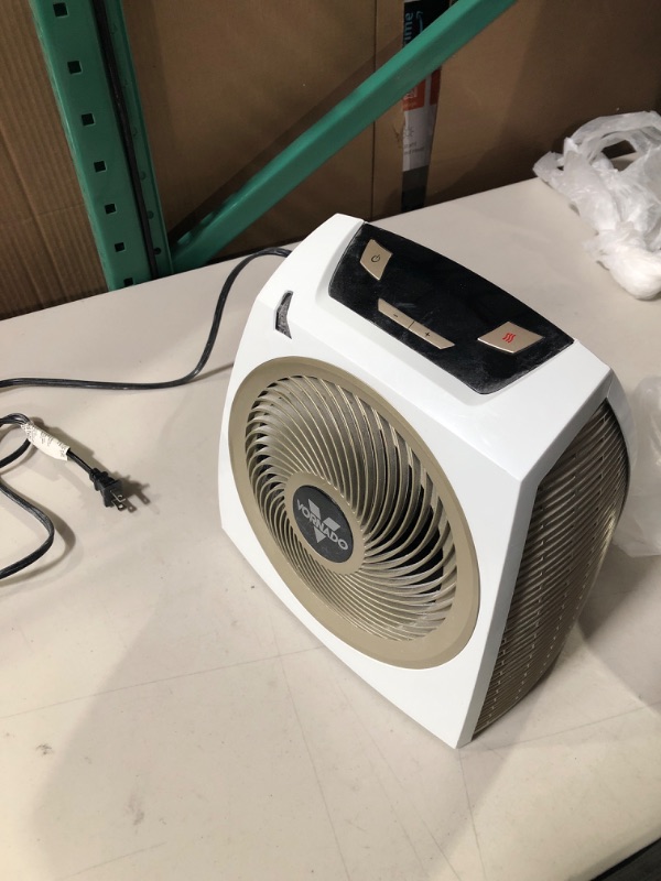 Photo 2 of ***SEE CLERKS NOTES*****NON FUNCTIONAL**
Vornado AVH10 Vortex Heater with Auto Climate Control, 2 Heat Settings, Fan Only Option, Digital Display, Advanced Safety Features, Whole Room, White AVH10 — Auto Climate Heater