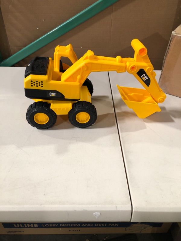 Photo 2 of Cat Construction 15" Toy Excavator , Yellow