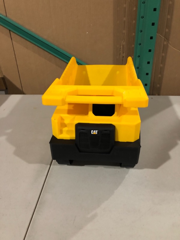 Photo 1 of Funrise CAT Construction 15" Dump Truck, Yellow Cat 