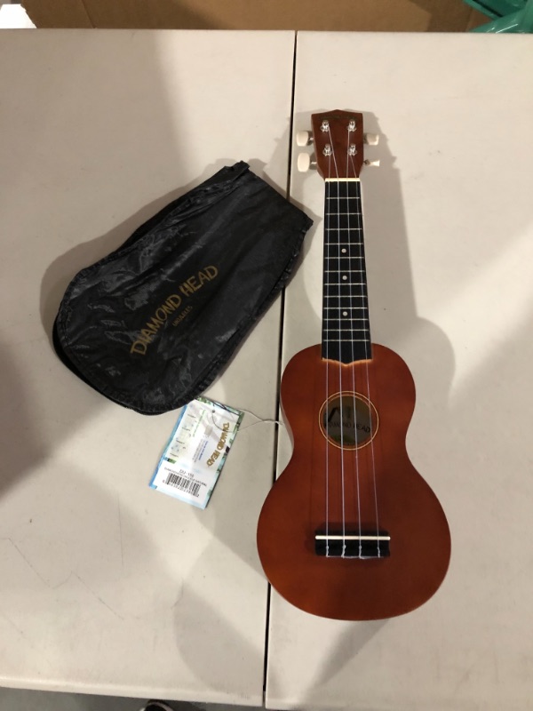 Photo 2 of Diamond Head DU-150 Soprano Ukulele - Mahogany Brown 