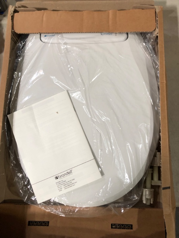 Photo 2 of **SEE NOTES**
Brondell LumaWarm Heated Nightlight Toilet Seat - Fits Elongated Toilets, White Elongated White