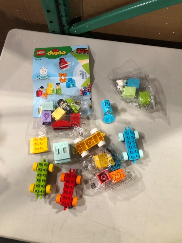 Photo 2 of LEGO DUPLO My First Number Train - Learn to Count 10954 Building Toy; Introduce Boy and Girl Toddlers Age 2,3,4,5 Year Old to Numbers and Counting; New 2021 (23 Pieces)