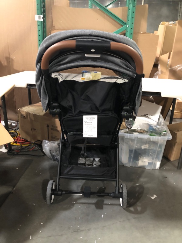 Photo 1 of Evenflo GOLD Otto Self-Folding Stroller, Baby Carriage, Lightweight Stroller, Compact, Gravity Fold, Automatic, Fits Infant Car Seat, Baby Carriages, Light Stroller, Lightweight Travel Strollers Moonstone