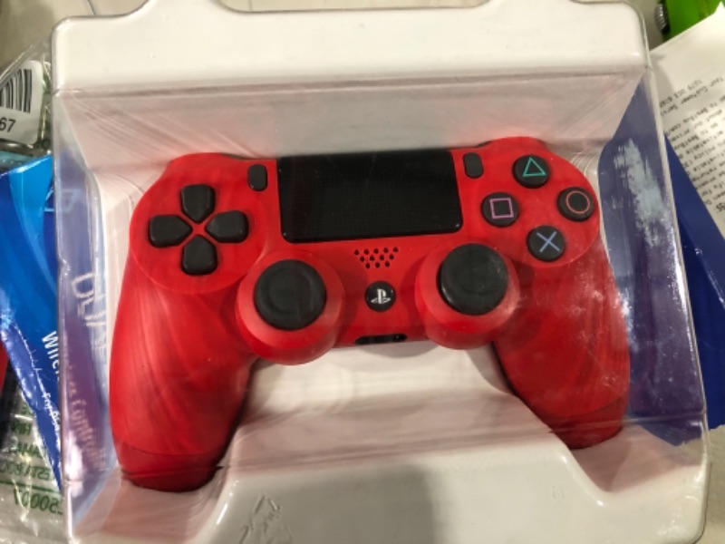 Photo 1 of  DualShock 4 Wireless Controller for Playstation 4 Red Magma Ps4 Red
