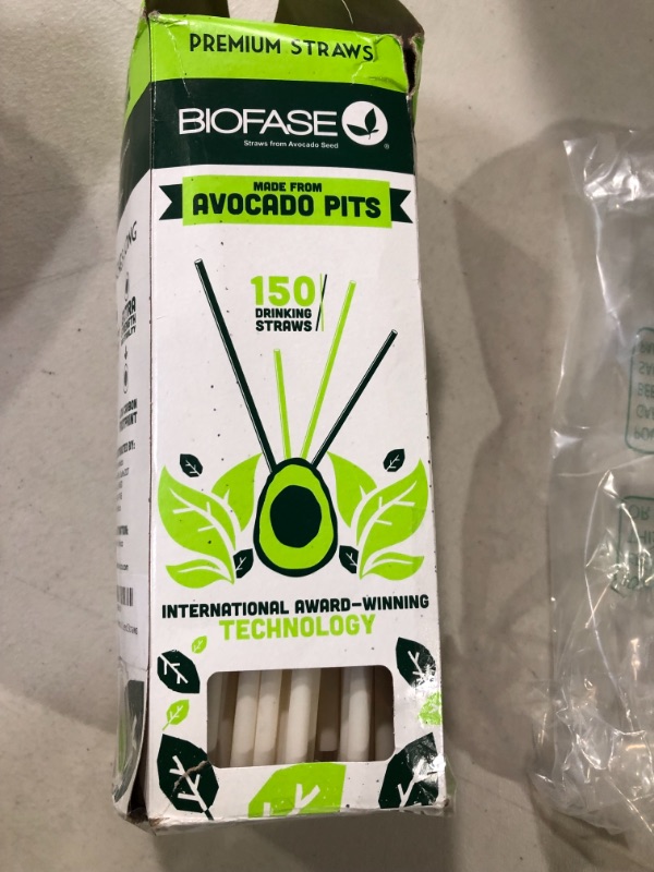 Photo 2 of Biofase 150ct - Avocado Seed Straws