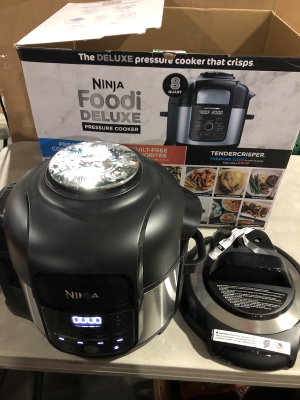 Photo 2 of **SEE NOTES** Foodi 8-Qt. 9-in-1 Deluxe XL Pressure Cooker Air Fryer