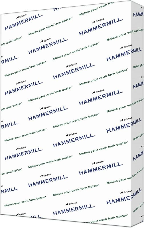 Photo 1 of Hammermill Printer Paper, Premium Color 32 lb Copy Paper, 12 x 18 - 1 Ream (500 Sheets) - 100 Bright, Made in the USA,