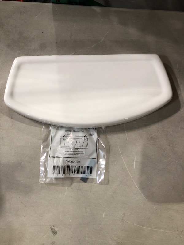 Photo 2 of American Standard 735122-400.020 Cadet 10 Inches Toilet Lid for Right-Height and Compact Models, White