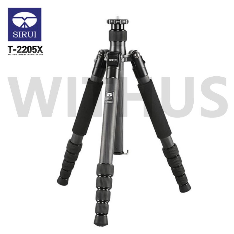 Photo 1 of SIRUI T2205X Traveler Tripod Legs 5 Section 49in Height Carbon - Sirui T-2205X