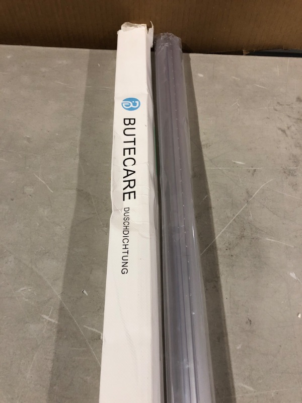 Photo 2 of **SEE NOTES**
2-Pack Butecare Frameless Shower Door Bottom Seal – Stop Shower Leaks and Create a Water Barrier 3/8'' Bottom