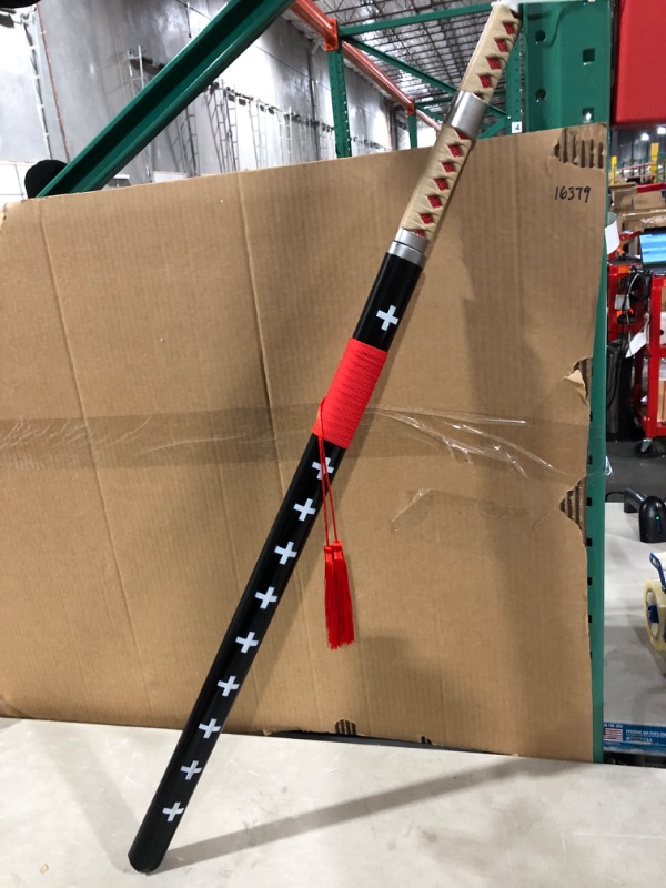 Photo 2 of 41" Foam Sword Zoro Law Samurai Cosplay Sword,Costume Kids Friendly, Trafalgar Law-Kikoku