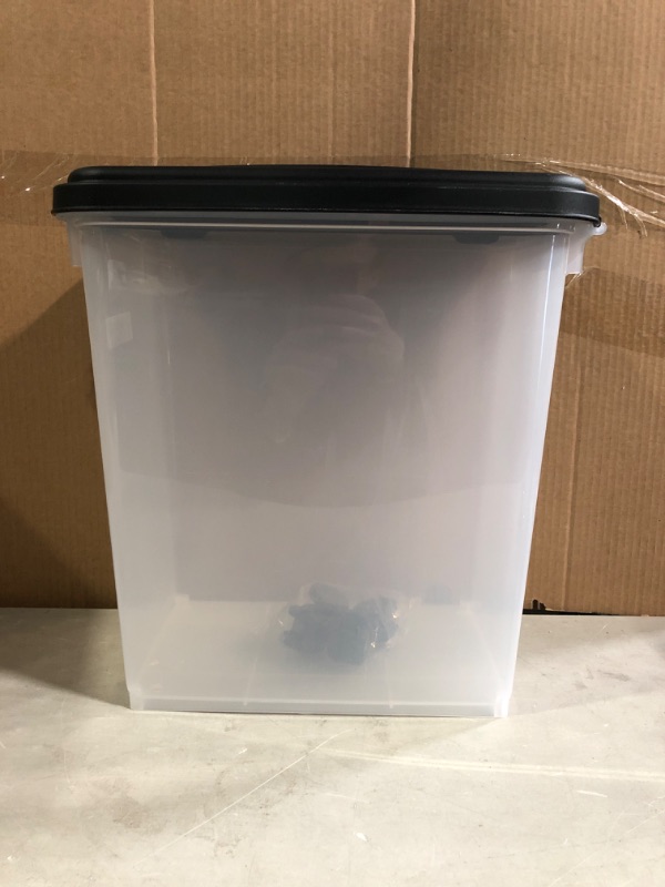 Photo 1 of 10 Lbs / 12.75 Qt WeatherPro Airtight Pet Food Storage Container