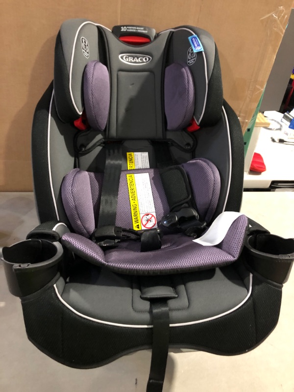 Photo 2 of Graco SlimFit 3 in 1 Car Seat, Slim & Comfy Design Saves Space in Your Back Seat, Annabelle, 1 Count (Pack of 1) SlimFit Annabelle