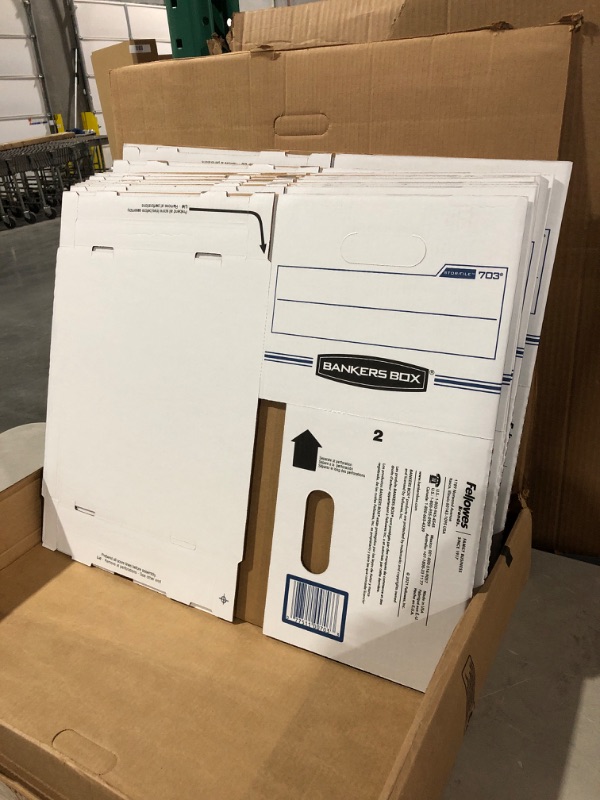 Photo 1 of Bankers Box Fellowes Stor/File™ - Letter/Legal, Lift-Off Lid( 12 count)