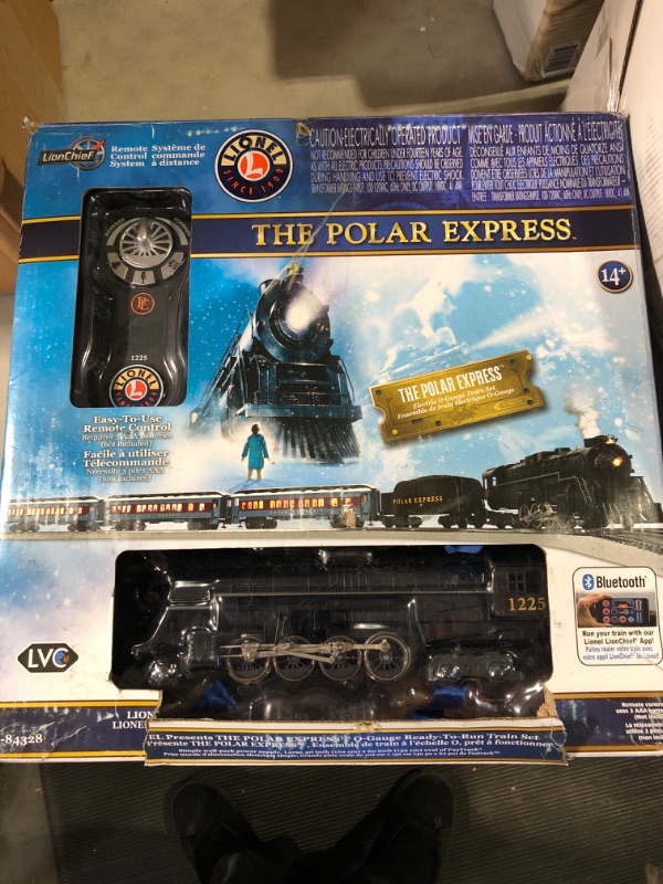 Photo 3 of Lionel The Polar Express Electric O Gauge Model Train Set with Remote and