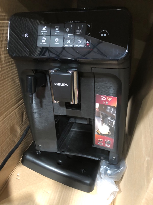 Photo 2 of **USED** Philips Carina 1200 Superautomatic Espresso Machine - EP1220/04