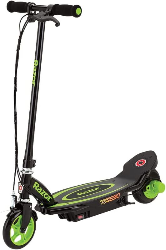 Photo 1 of ***SEE NOTES***Razor Power Core E90 Electric Scooter - Hub Motor, Green 
