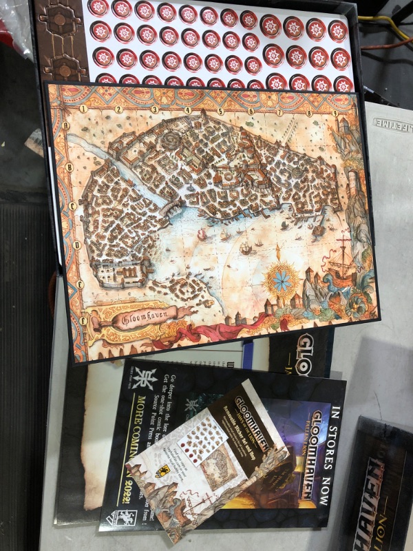 Photo 2 of **OPEN BOX** Cephalofair Games Gloomhaven: Jaws of The Lion Strategy Boxed Board Game 