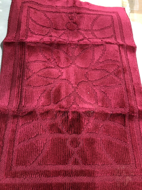 Photo 1 of **USED** RED ACCENT RUG (34 INCHES X 24 INCHES) 